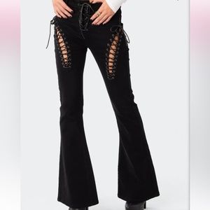 Edikted Lace Up Pants